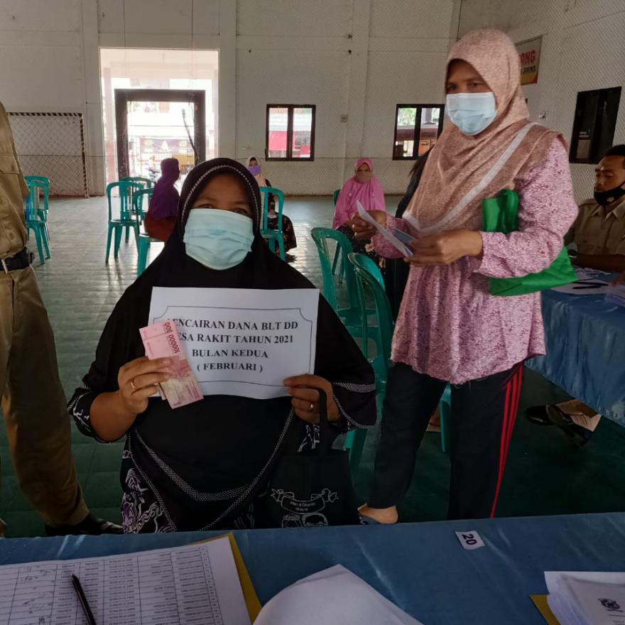 PENYALURAN BLT-DD BULAN KEDUA TAHUN 2021